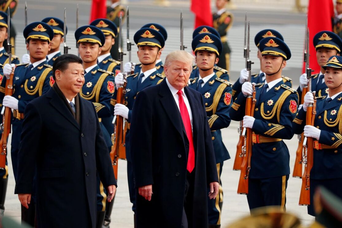 Trump na China