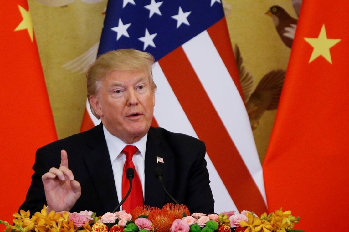 Trump na China