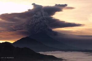Mount Agung Eruption 2017.mp4