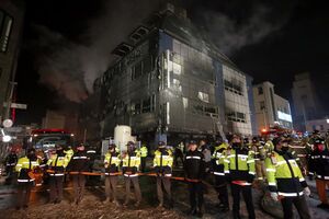 Coreia do Sul incêndio 