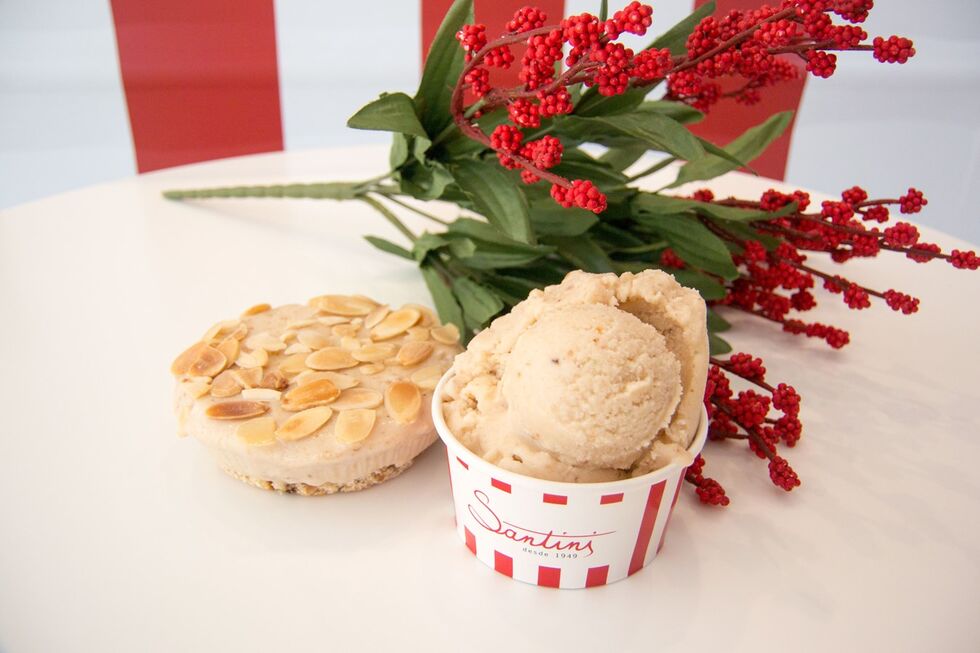 Santini gelado bolo rei