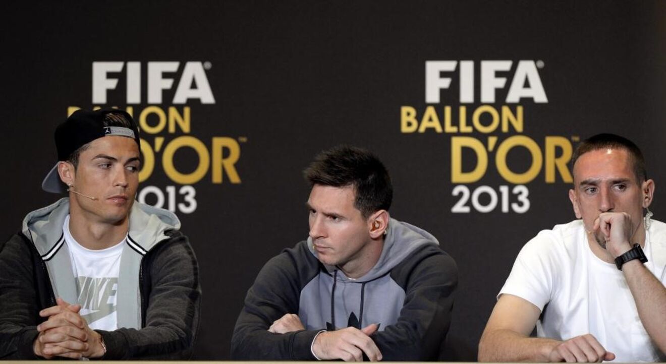 Ribery Messi Ronaldo 