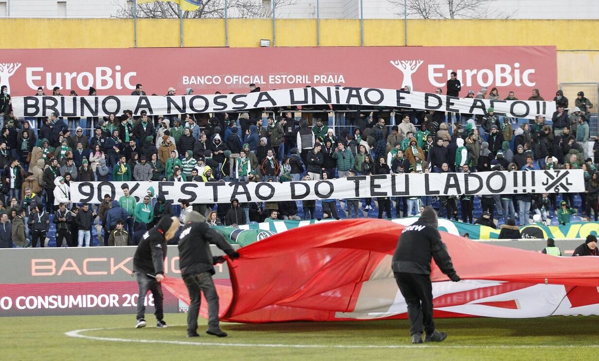 apoio adeptos Bruno Carvalho Sporting 
