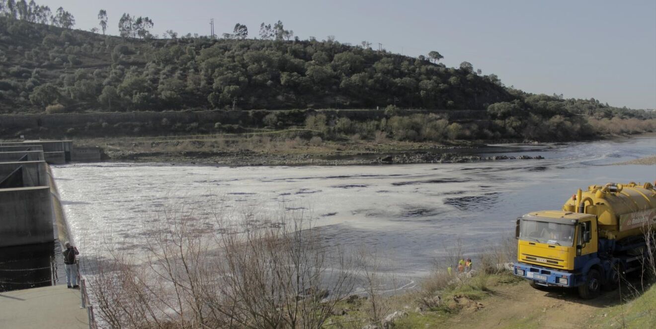 poluição Tejo 