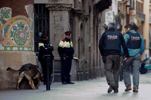confrontos em Barcelona 