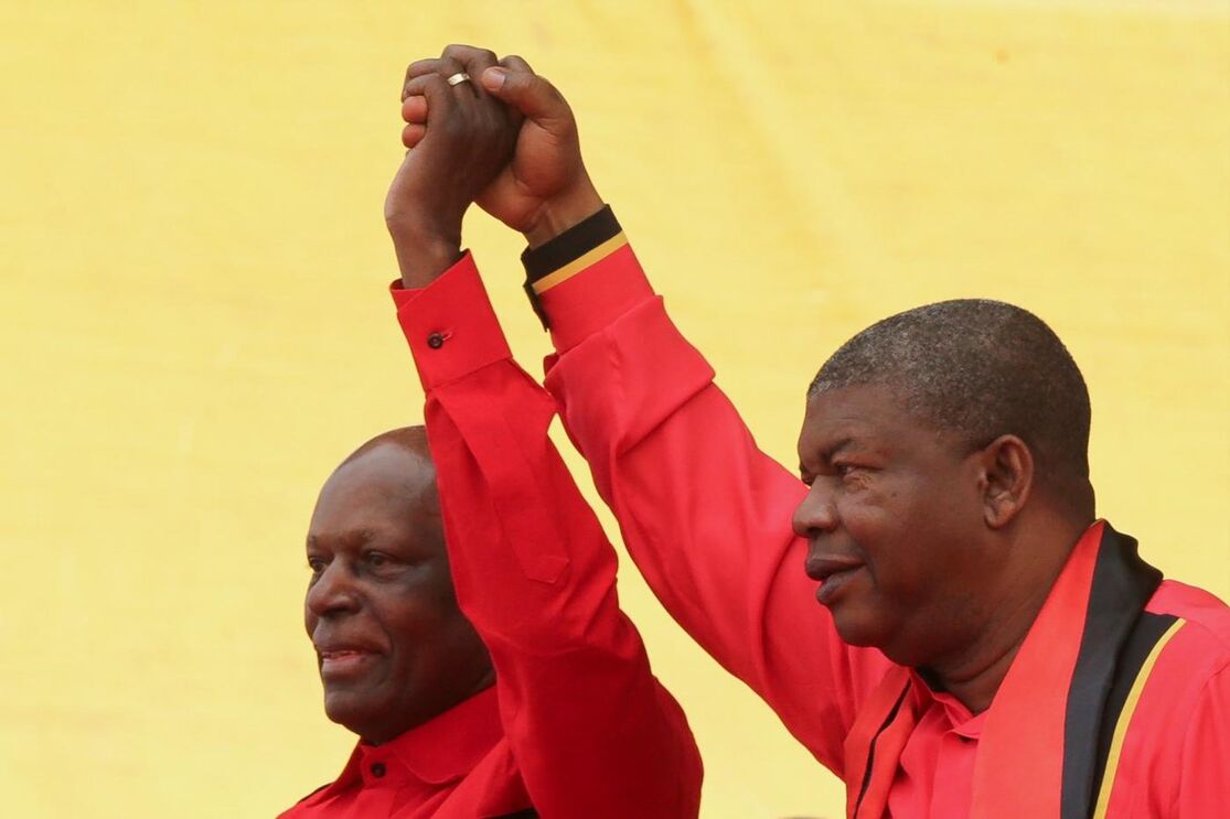 José Eduardo dos Santos e João Lourenço