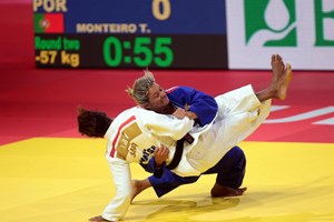 Telma Monteiro eliminada nos Mundiais de judo