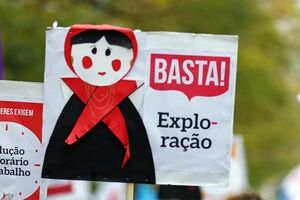 manifestação mulheres - Lisboa 