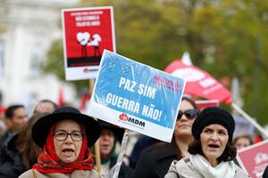 manifestação mulheres - Lisboa 