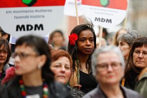 manifestação mulheres - Lisboa 