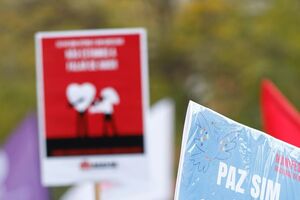 manifestação mulheres - Lisboa 