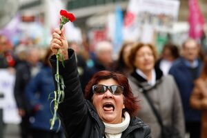 manifestação mulheres - Lisboa 