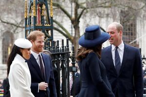 Meghan Markle Isabell II Harry William Kate Carlos Camila 
