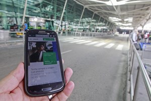Vários parceiros da Uber manifestam-se em Lisboa contra nova ferramenta de comissões