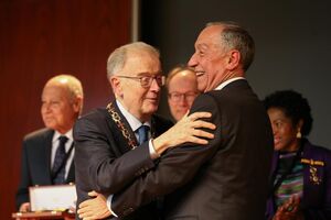 Marcelo Rebelo de Sousa e Jorge Sampaio 
