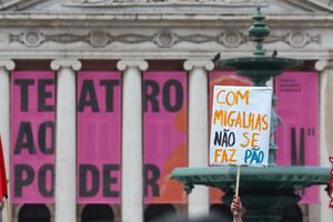 Manifestação cultura - Lisboa 