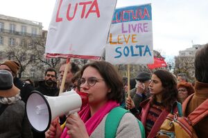 Manifestação cultura - Lisboa 
