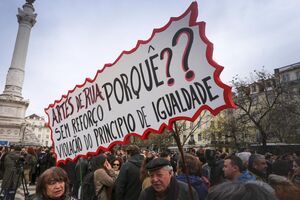 Manifestação cultura - Lisboa 