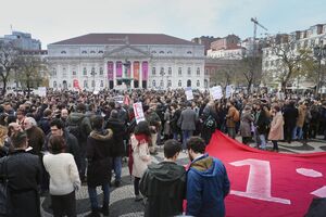 Manifestação cultura - Lisboa 