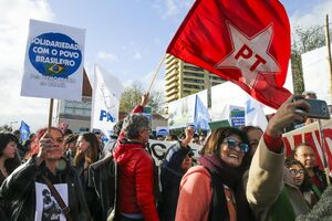 protesto Lula Lisboa