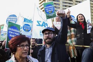 protesto Lula Lisboa