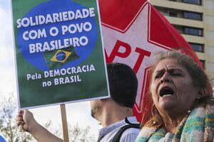 protesto Lula Lisboa