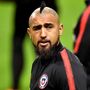 Arturo Vidal reagiu ao sorteio da Champions com expressão curiosa