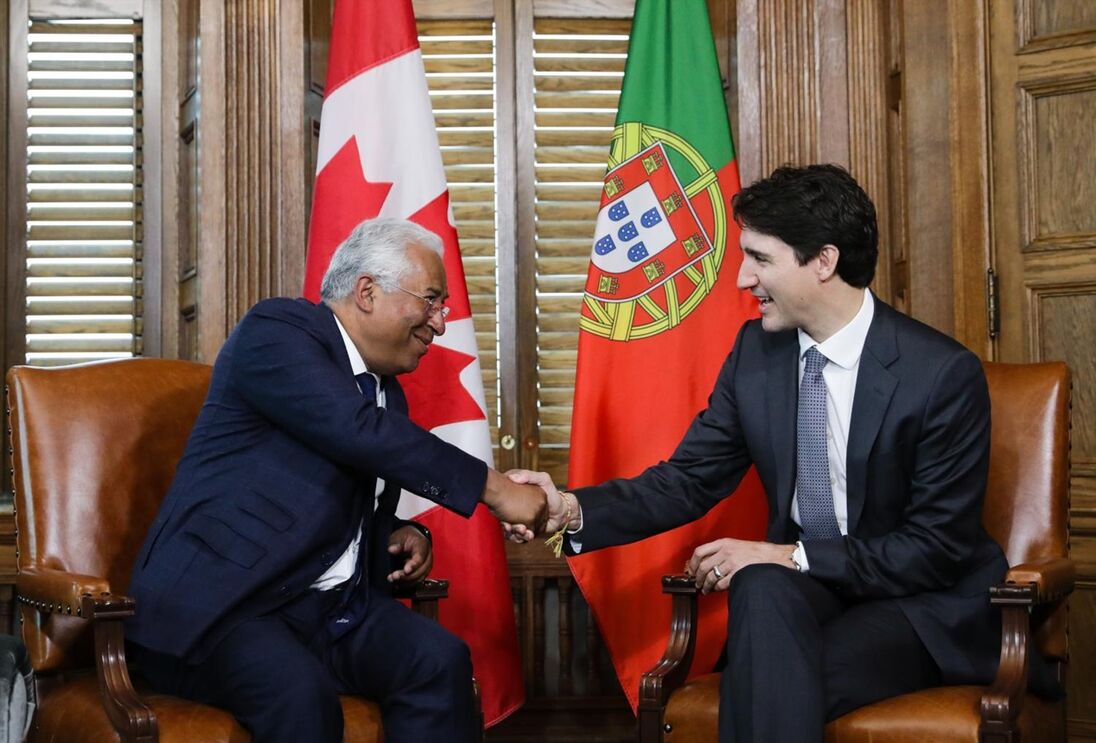 Justin Trudeau António Costa 