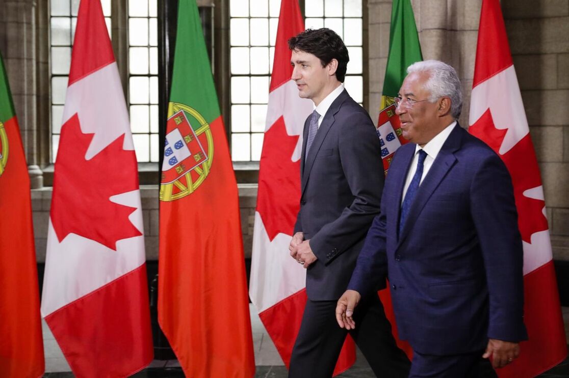 Justin Trudeau António Costa 