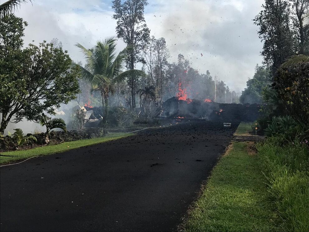 Kilauea vulcão