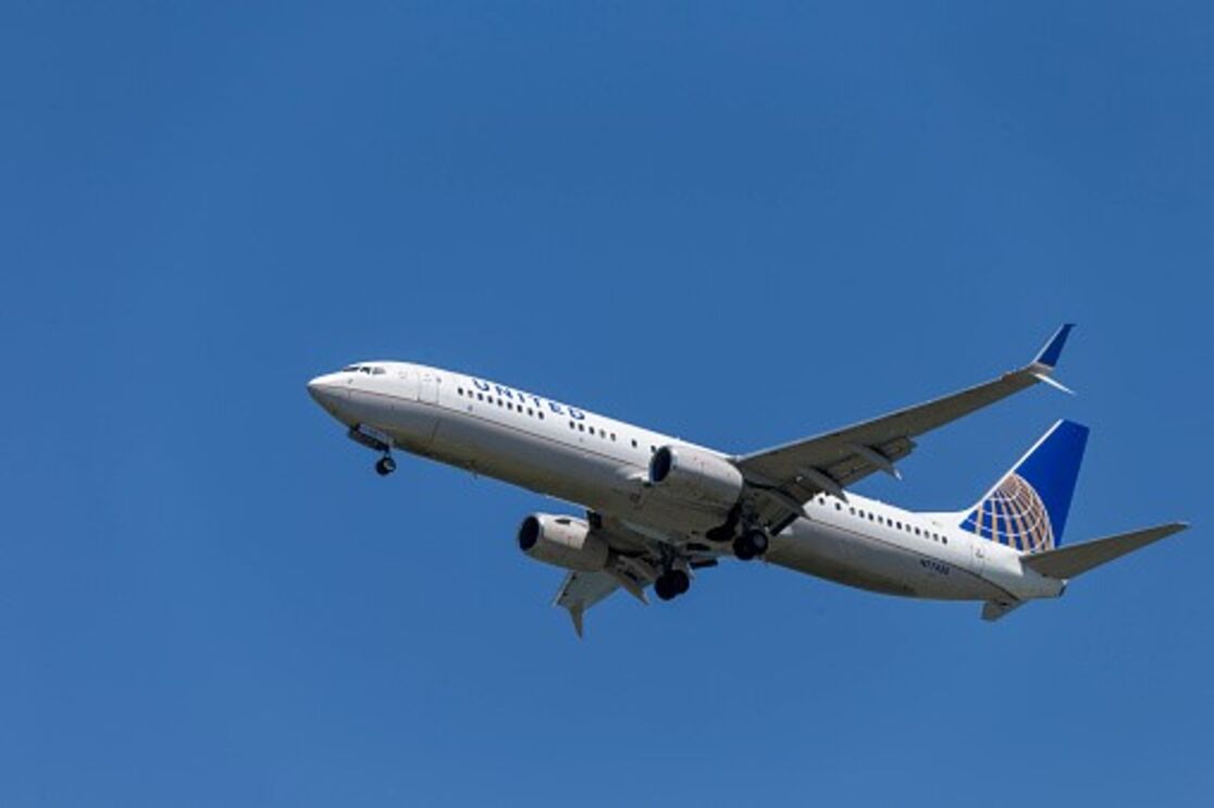 United airlines boeing 757