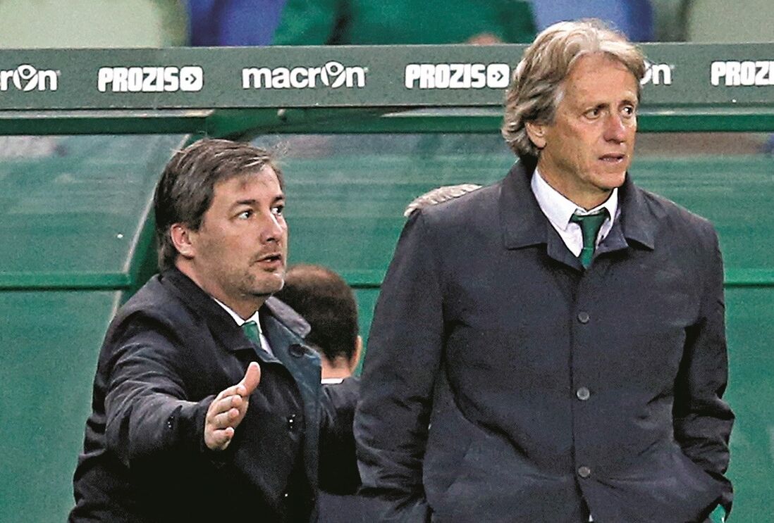 Bruno de Carvalho e Jorge Jesus