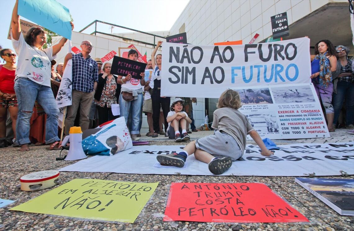 protestos petroleo Aljezur 