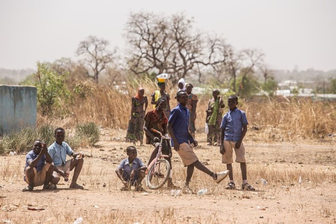 crianças pobreza África 