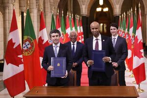 Justin Trudeau António Costa 