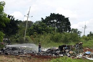 Queda de avião Havana 