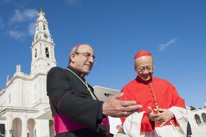 António Marto (à esquerda)
