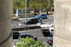 Acidente com camião Estádio da Luz 
