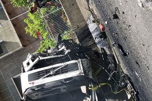 Acidente com camião Estádio da Luz 