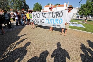 protestos petroleo Aljezur 