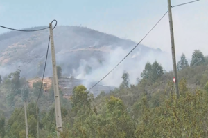 Incêndio em Monchique mobiliza mais de 100 bombeiros