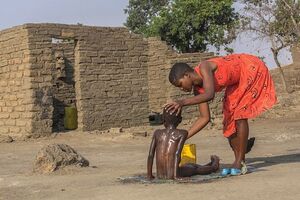 crianças pobreza África 