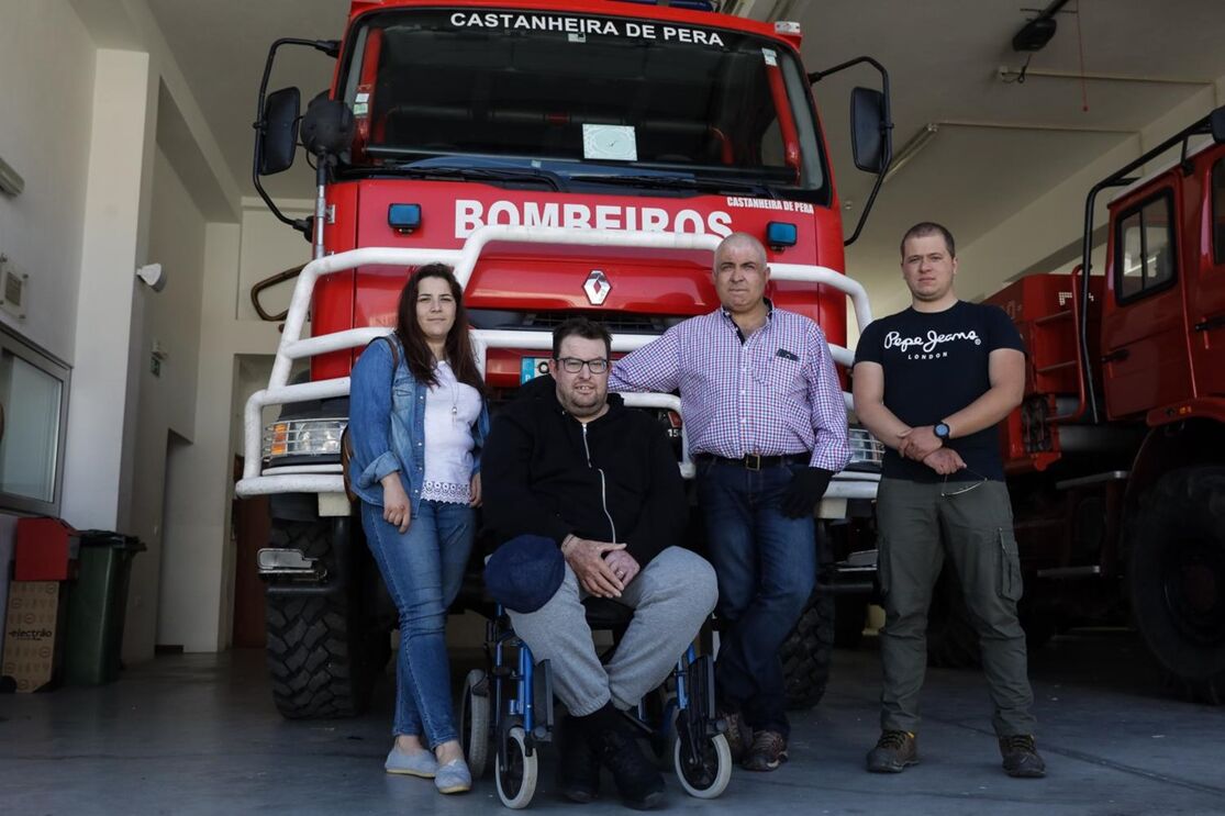 Bombeiros de Castanheira de Pera feridos em Pedrógão 