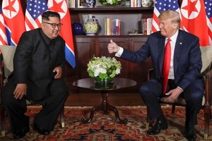 Kim Jong-un e Donald Trump