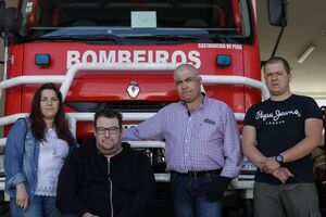 Bombeiros de Castanheira de Pera feridos em Pedrógão 