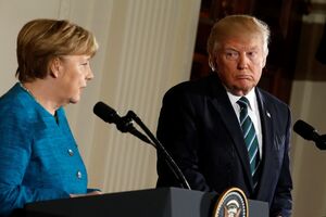 Merkel Trump