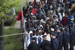 Migrantes em França