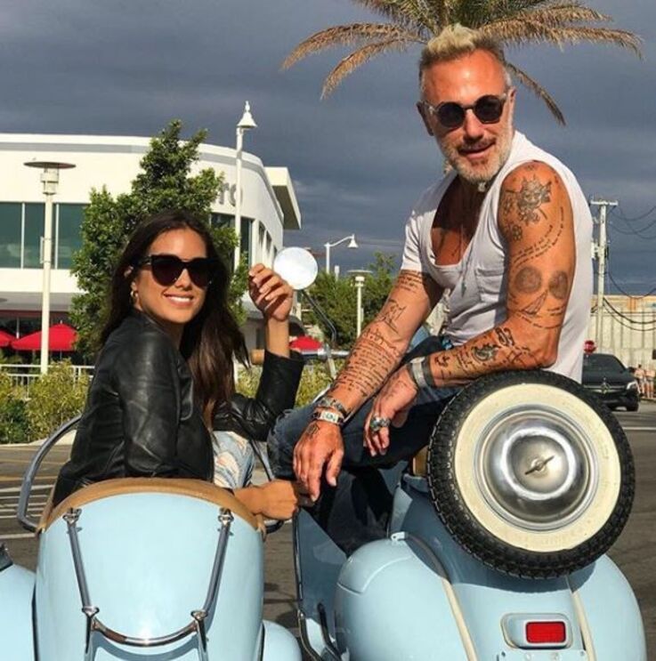 Gianluca Vacchi Sharon Fonseca 