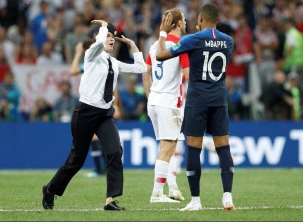 Pussy Riot no Mundial 2018
