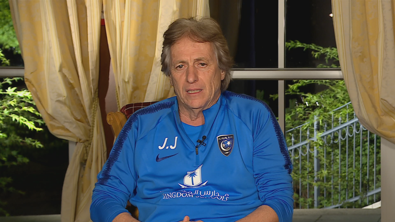Entrevista ao treinador Jorge Jesus